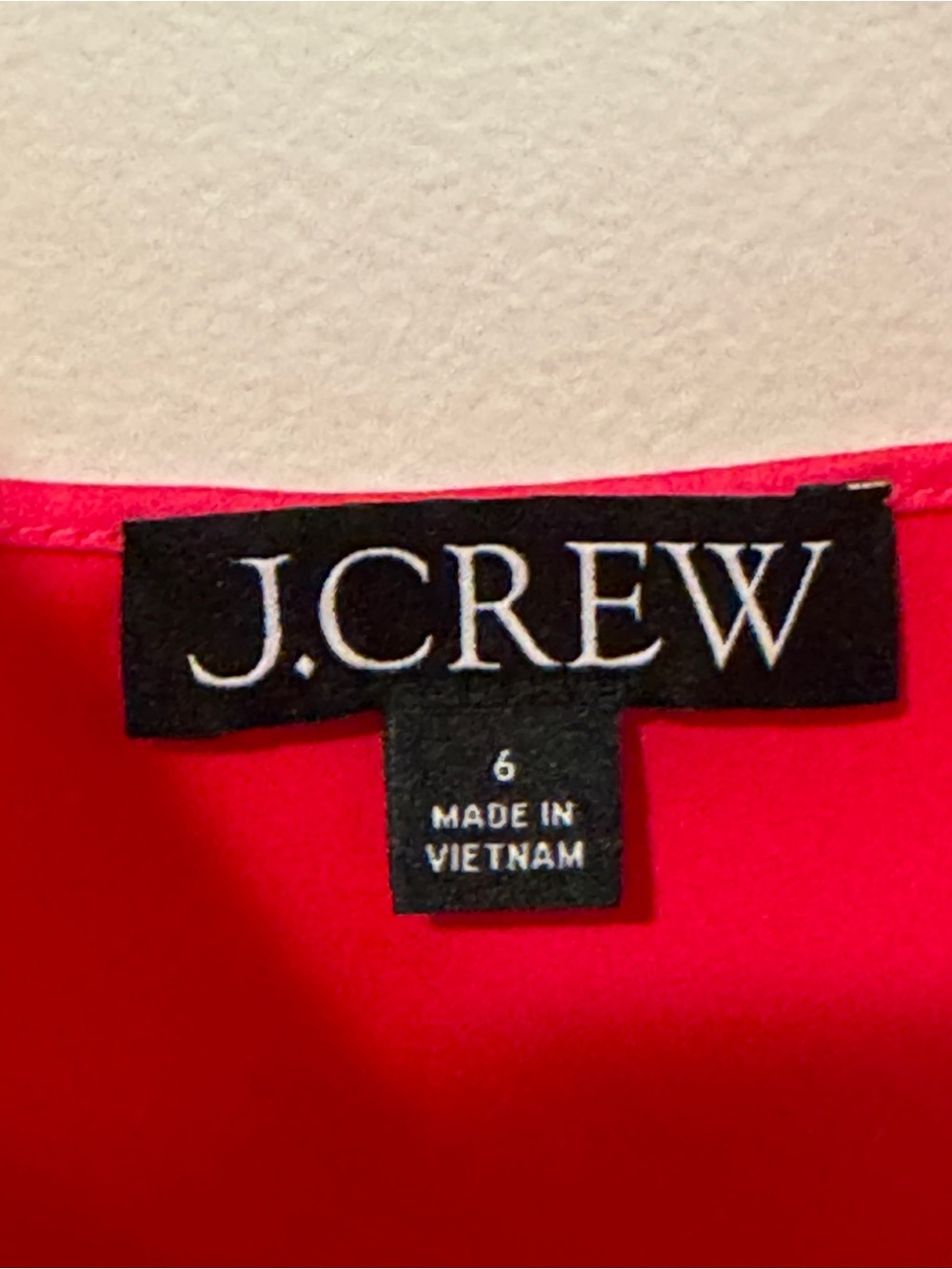 J.Crew Vibrant Pink Slip Dress Size 6 - Picture 3 of 7